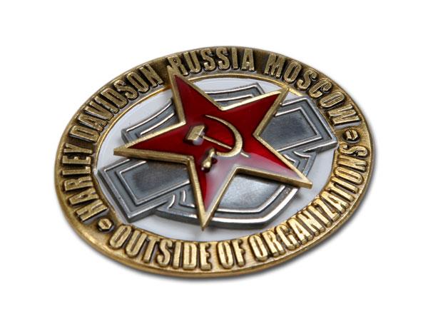 Нагрудный знак "Outside of organization"