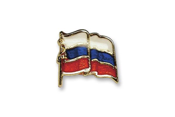Значок Российский флаг